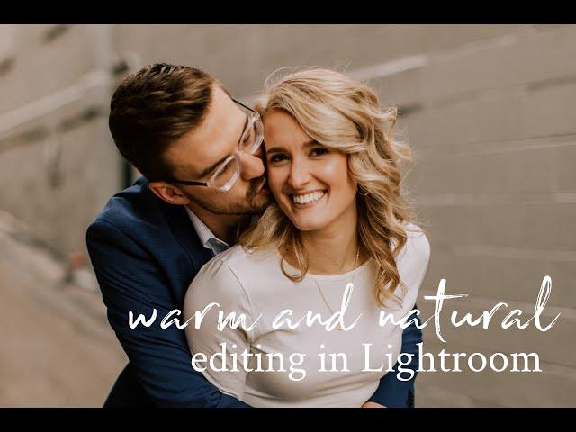 Settings for WARM and NATURAL editing in Lightroom (in detail!)