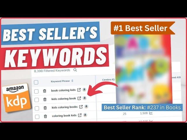 Do THIS to Find Keywords of Any Best Selling KDP Book!