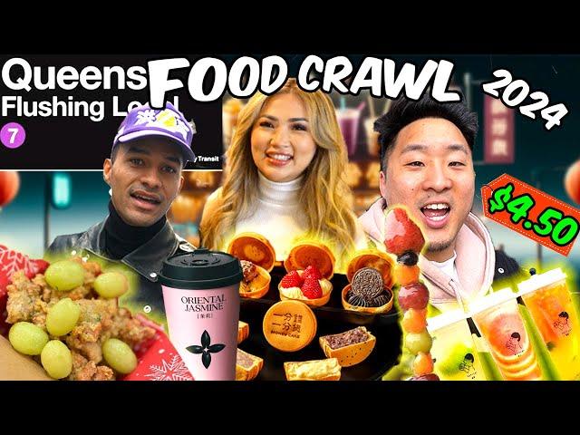 INSANE Asian Food Crawl Thru QUEENS!