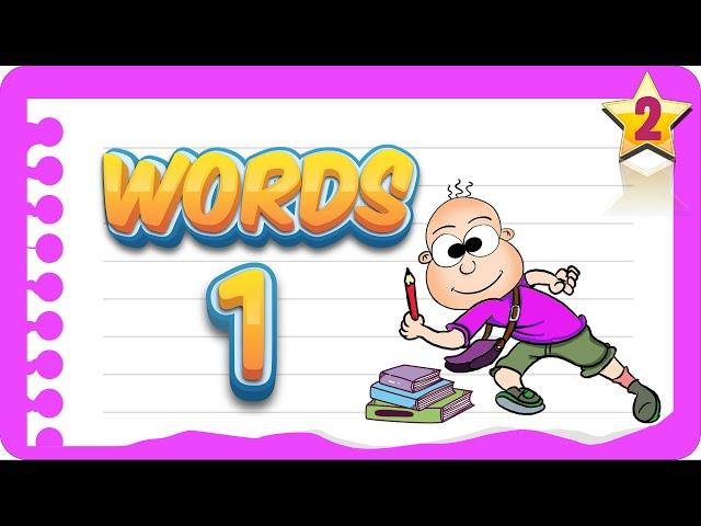 2. Sınıf Words -1 | Birlikte Öğrenelim #İngilizce