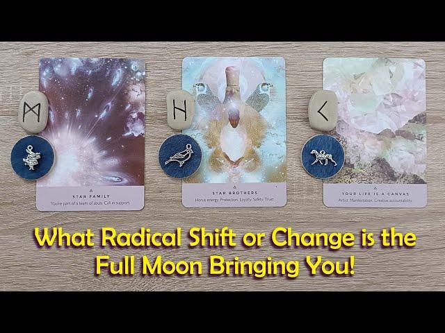 Full Moon Pick-A-Card ReadingsWhat radical shift or change is the Full Moon bringing you!