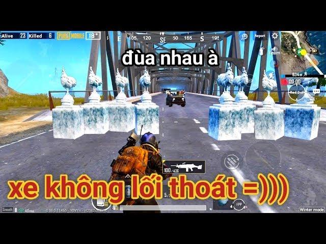 PUBG Mobile - Dùng Bóng Tuyết Chặn Cầu Khiến Địch Khóc Thét =)) | Bo Cuối Tạo Đấu Trường Đập Chảo