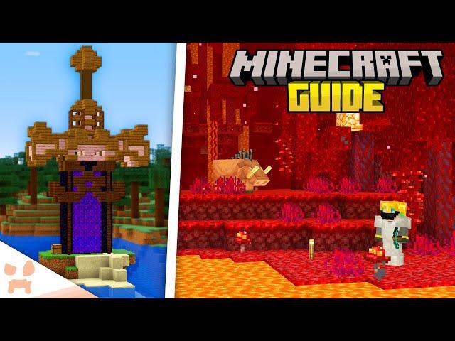 The PERFECT FIRST Nether Trip! - Minecraft 1.20 Guide (Survival Lets Play #8)