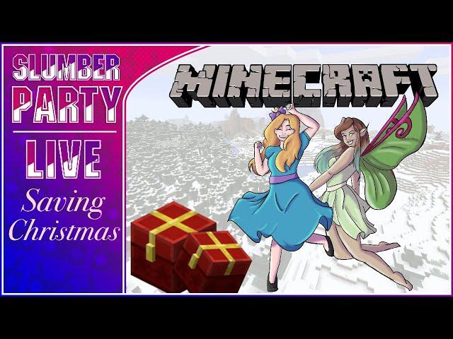 Sue and Fae Saving Christmas -Minecraft Christmas Puzzle Map