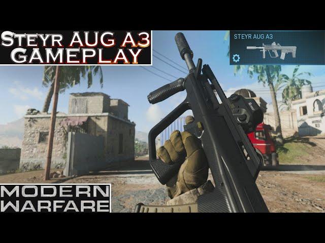 Modern Warfare Steyr AUG A3 (AUG) Hidden Weapon - "The Gallows" Blueprint Gameplay