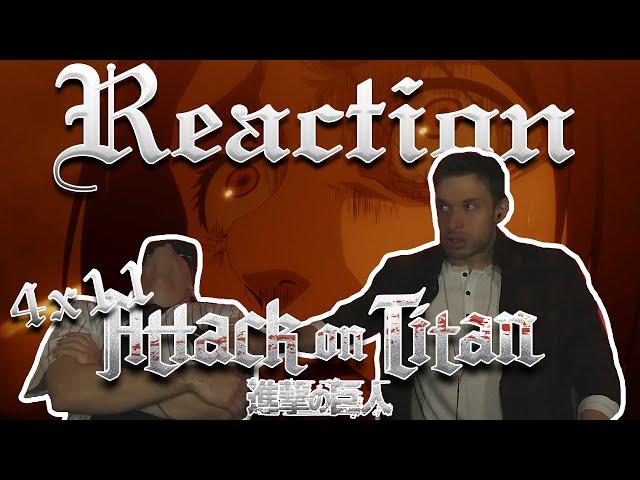 Attack on Titan 4x11 REACTION