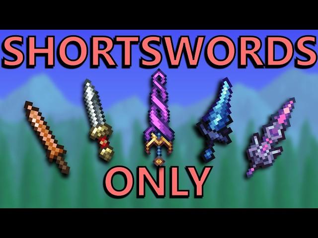 How I Beat Calamity With Shortswords Only