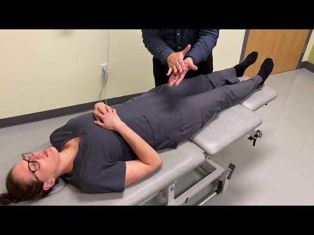 OMT: Myofascial Release - Pelvis/Innominate (Supine-Bilateral; MFR)