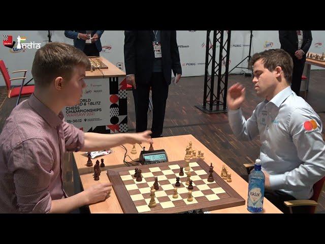 Life is Unfair! | Kirill Alekseenko vs Magnus Carlsen | World Blitz 2021