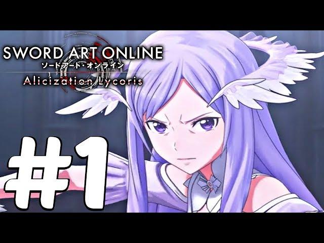 SWORD ART ONLINE Alicization Lycoris - Gameplay Walkthrough Part 1 - Open World & Boss Fight