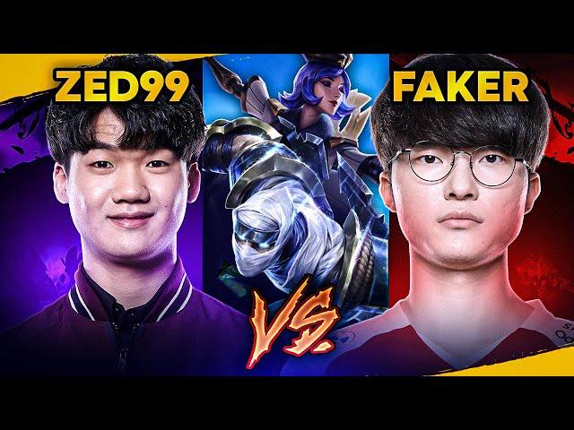 Faker vs dünyanın en iyi Zed oyuncusu karşı karşıya