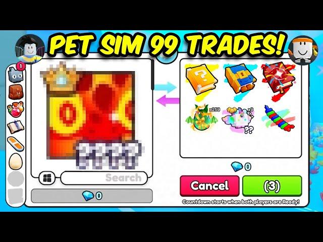 Pet Simulator 99 Trading is BROKEN! #roblox