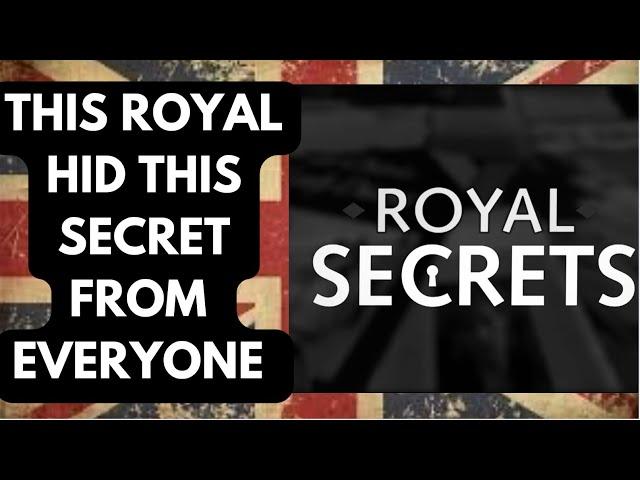 THIS ROYAL HID SECRETS FROM EVERYONE & HERE IS HOW #royal #history #influencer