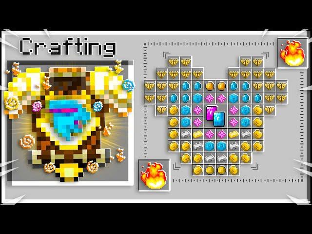 How to Craft a $1,000,000 MrBeast Chestplate! - Minecraft 1.15 Crafting Recipe