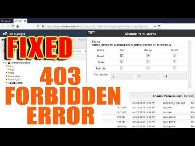 How to Fix The 403 Forbidden Error [Step by Step] ️