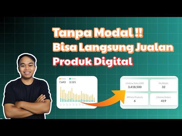 Tanpa Modal ! Cara Jualan Produk Digital Di Lynk ID Tanpad Modal - Tutorial Lynk ID 2025