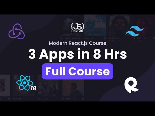 Build and Deploy 3 Modern React API Applications in 8 Hours - Full Course | RapidAPI