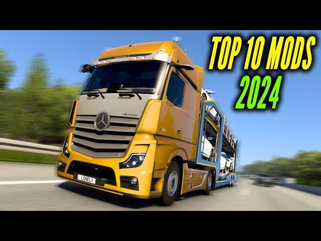 TOP 10 ETS2 MODS - 2024