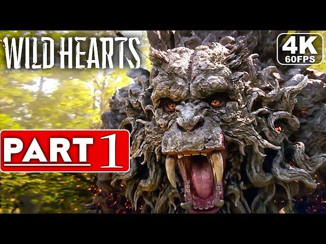 WILD HEARTS Gameplay Walkthrough Part 1 [4K 60FPS PC] - No Commentary (FULL GAME)