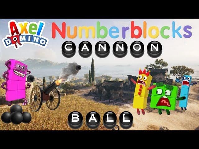 Numberblocks Cannon Ball