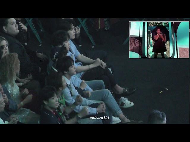 180520 BTS reaction to Ariana Grande