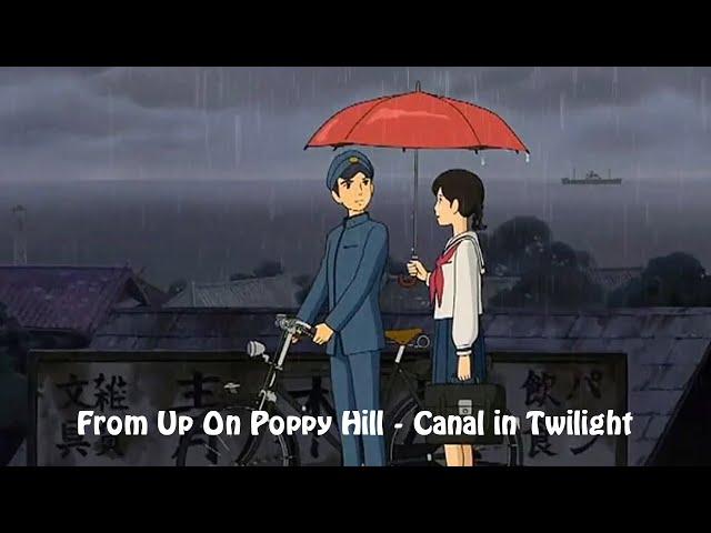 [1hour] From Up On Poppy Hill - Canal in Twilight