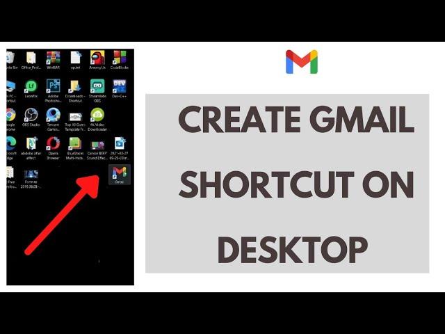 How to Create Gmail Shortcut on Desktop