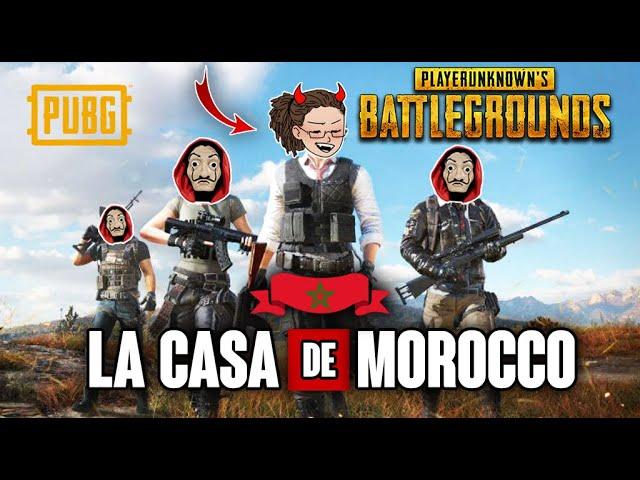 فاش كايتجمعوا المغاربة فببجي موبايل ههه  PUBG MOBILE MAROC