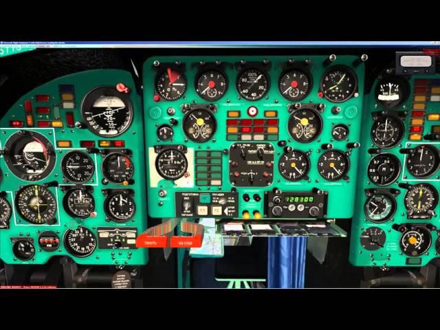 FSX | Tu 134 | Ту 134 А3 | полет по РСБН (RSBN + GPS) | USSS - USTR