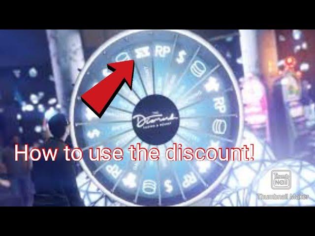 Gta 5 online- How to use the discount from the lucky wheel