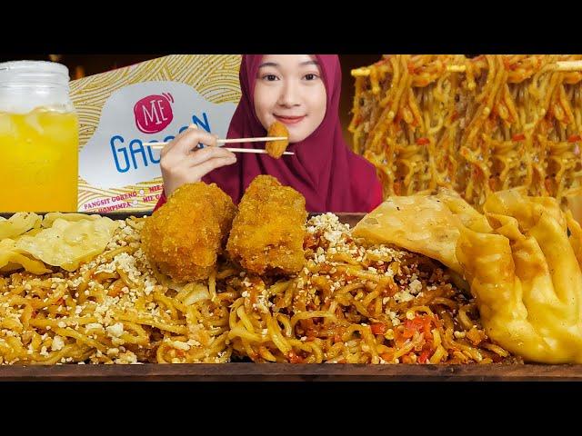 #72 REQUEST MAKAN 2 PORSI MIE GACOAN LEVEL 6  UDANG KEJU & PANGSIT GORENG 