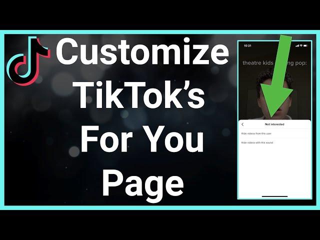 How To Reset & Customize TikTok FYP (For You Page)