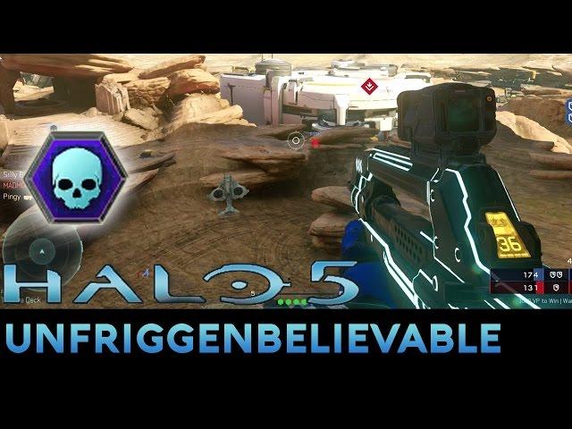 Halo 5: Guardians - Unfriggenbelievable with Wasp/Tactical Magnum/COG BR/Jorge's Chaingun