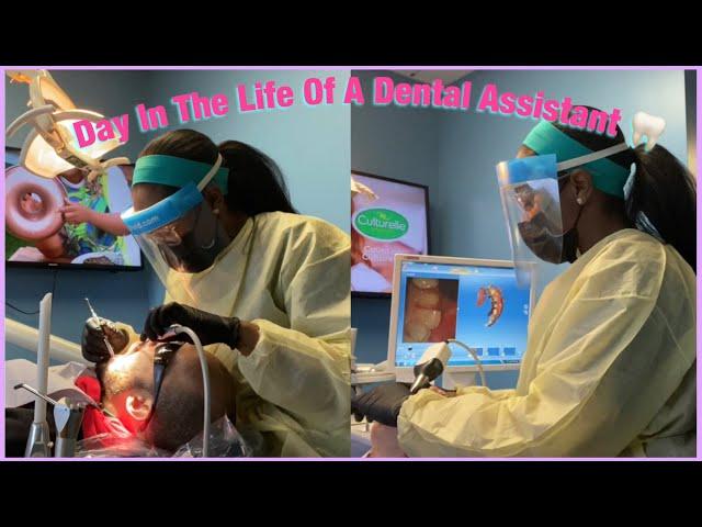 Watch me work in a dental office during Covid-19 | Day in the life of a dental assistant | DA VLOGS