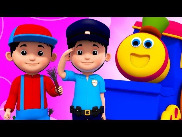 Community Helper | Learning Street With Bob The Train | Educational Videos For Children by Kids Tv