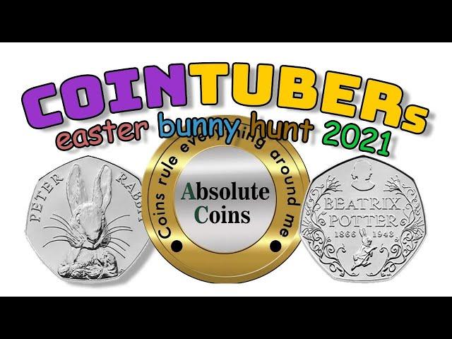 CoinTuber Easter Bunny Hunt 2021 - Wish Me Luck! || £250 50p COIN HUNT