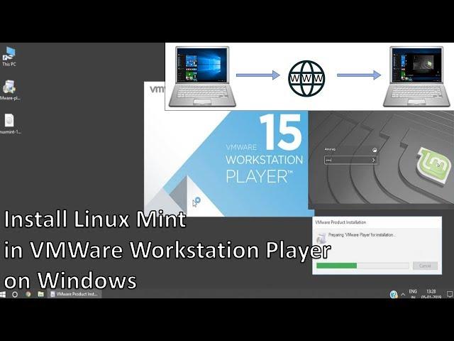 Install Linux Mint in VMware Workstation Player on Windows 10