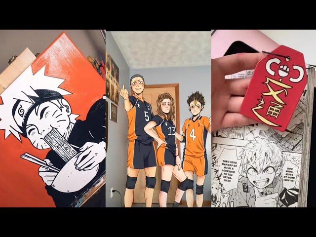 Tik tok art (anime) compilation part 4 ️