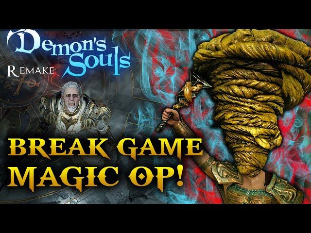 Demon's Souls PS5 - Game Breaking Magic Build (NEW)