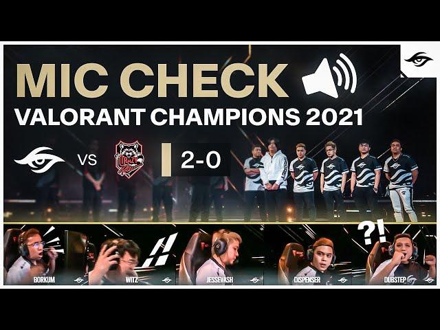 DUBSTEP, WHY SO SERIOUS?! | Valorant Champions 2021 Mic Check