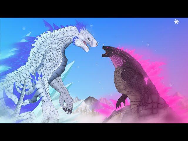 Evolved Godzilla vs Shimo | ANIMATION