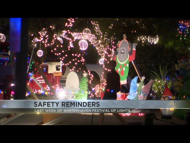 Expect big crowds during Winterhaven's last week of Festival of Lights