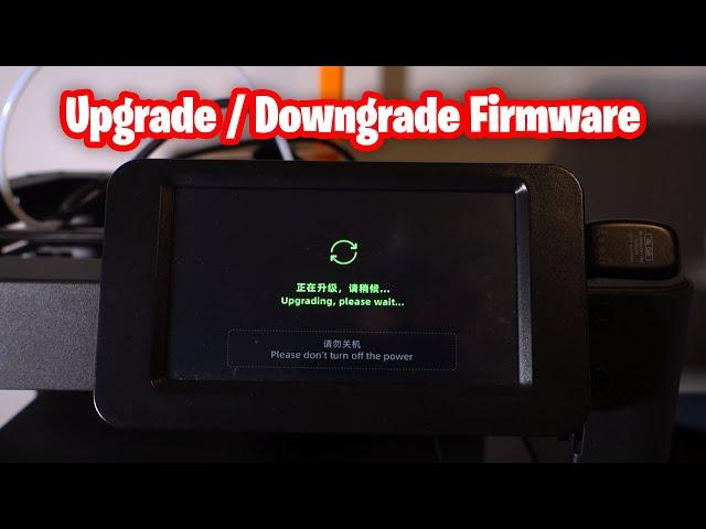 How to Manually Upgrade/Downgrade Your Flashforge 3D Printer's Firmware!