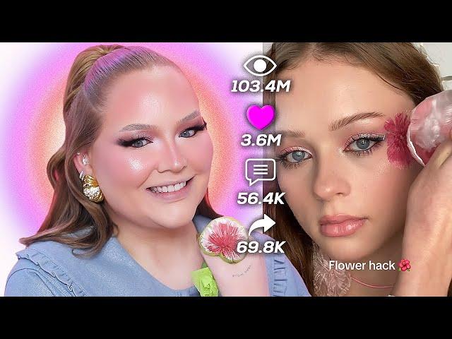 Trying The Most VIRAL Makeup Hacks of 2024! | NikkieTutorials