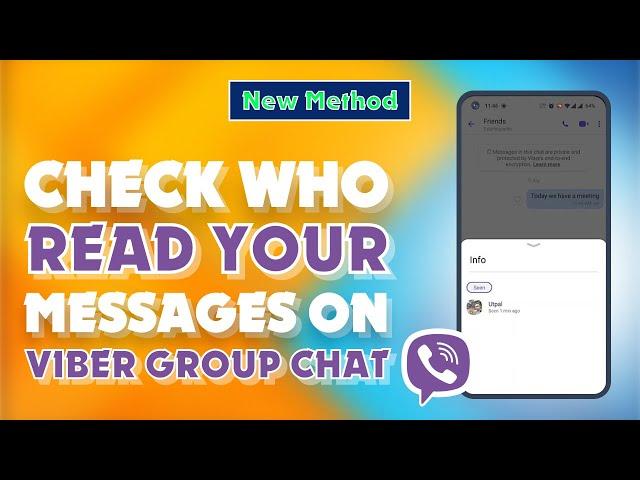 How to Check Who Read Your Messages on Viber Group Chat 2024 | Skill Wave