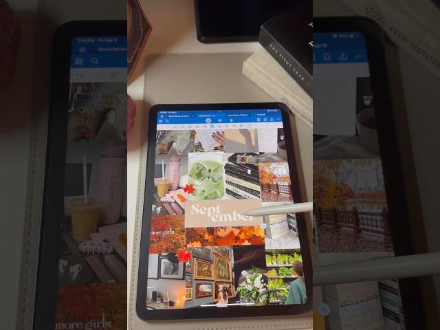 Make a vision Board with me  #goodnotes #ipadplanner #digitalplanner #ipad #visionboard