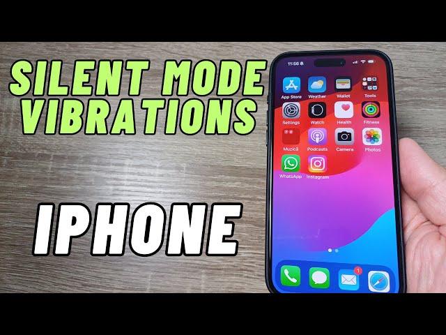 How to Enable Vibrations on Silent Mode on iPhone 15 Pro & Pro Max