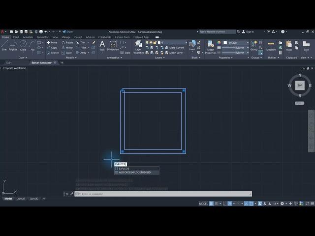 How to Draw Multiline in AutoCAD