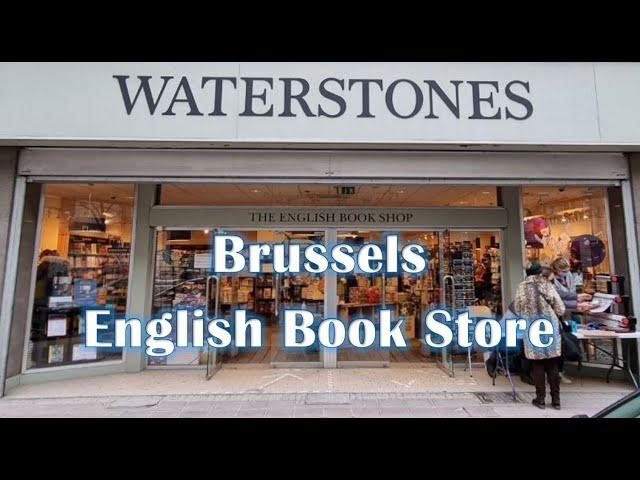 Waterstones - Book store - Brussels, Belgium