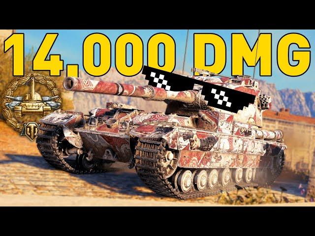 INSANE 14,000 DMG FV215b 183 in World of Tanks!